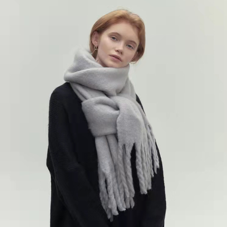 Drune | Schal - luxuriöser weicher Damen Winterwrap