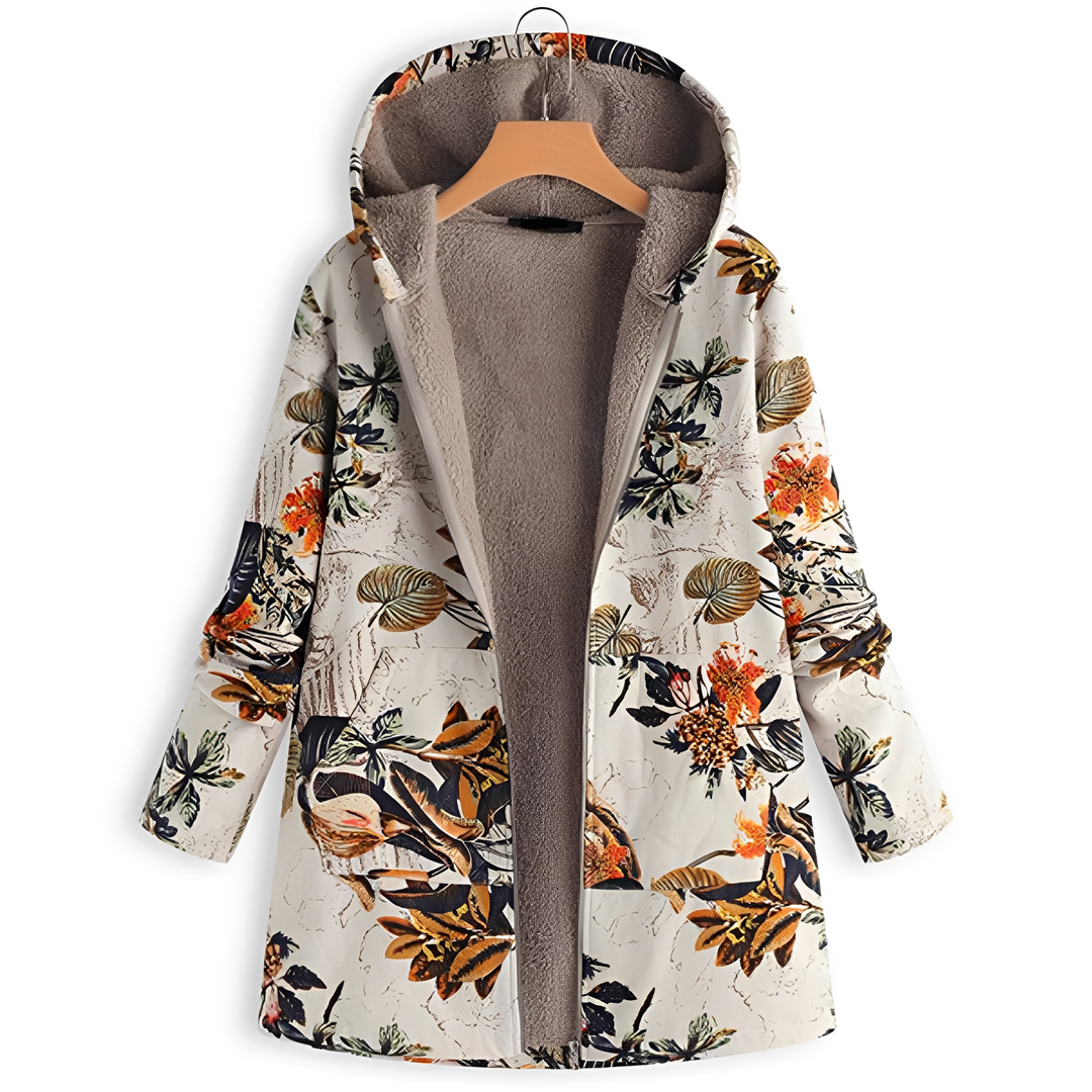 Drune | Vintage-Jacke mit Muster für Damen