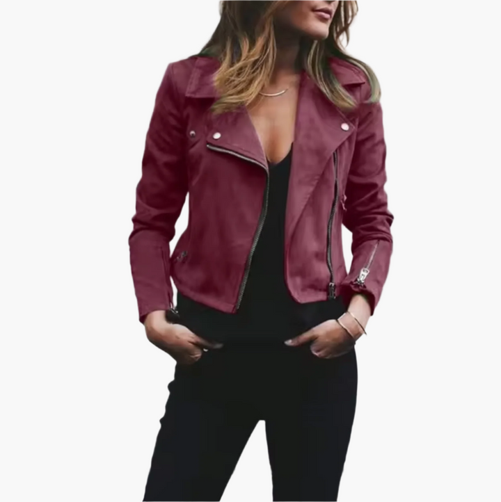 Drune | Bikerjacke Kurzjacke für Freizeit und Alltag - Modischer Streetstyle-Look