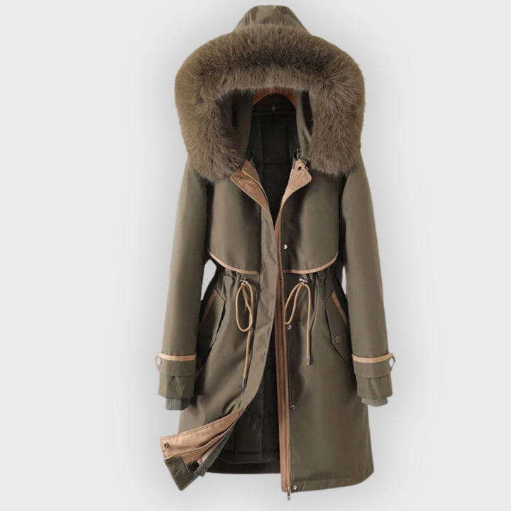Drune | Parka-Jacke mit gestepptem Innenfutter