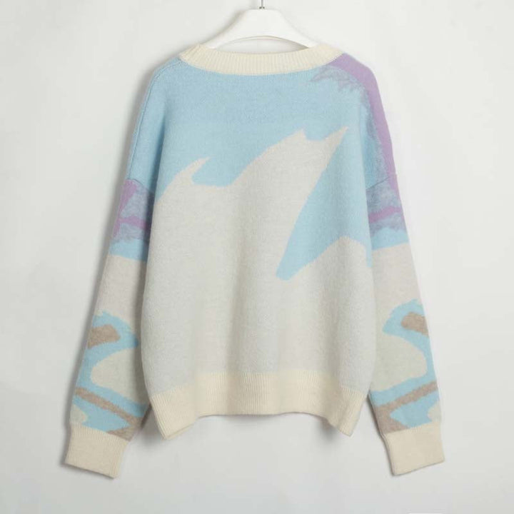 Drune | Pullover mit Farbblock