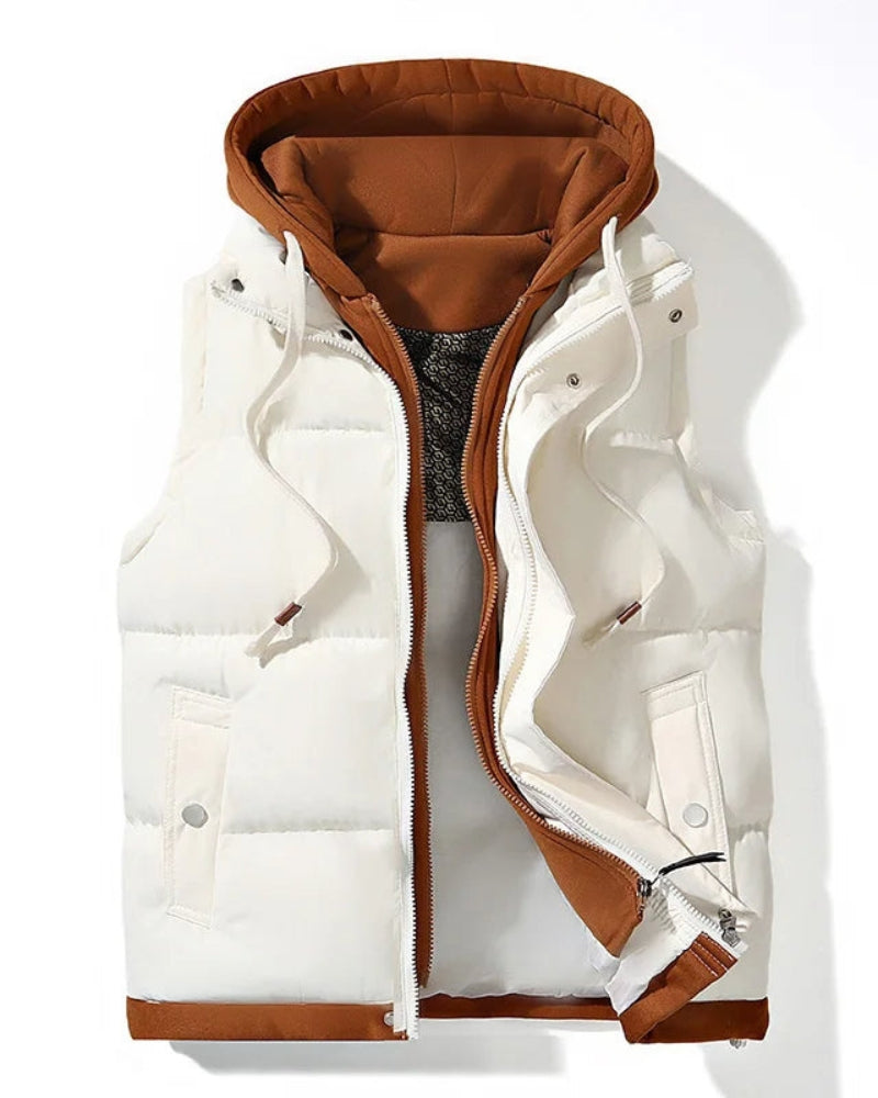 Drune | Softshell Gestepptes Kapuzenwesten