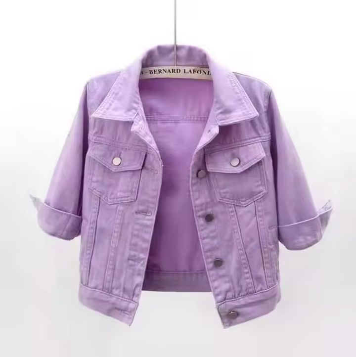 Drune | Buntes Jeansjacke