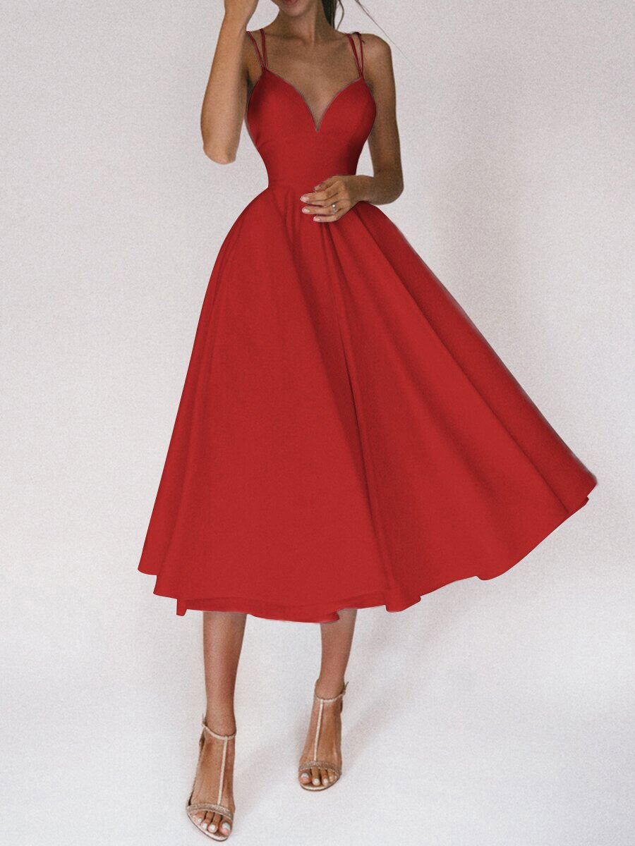 Drune Grace | Das elegante Trägerkleid mit V-Ausschnitt