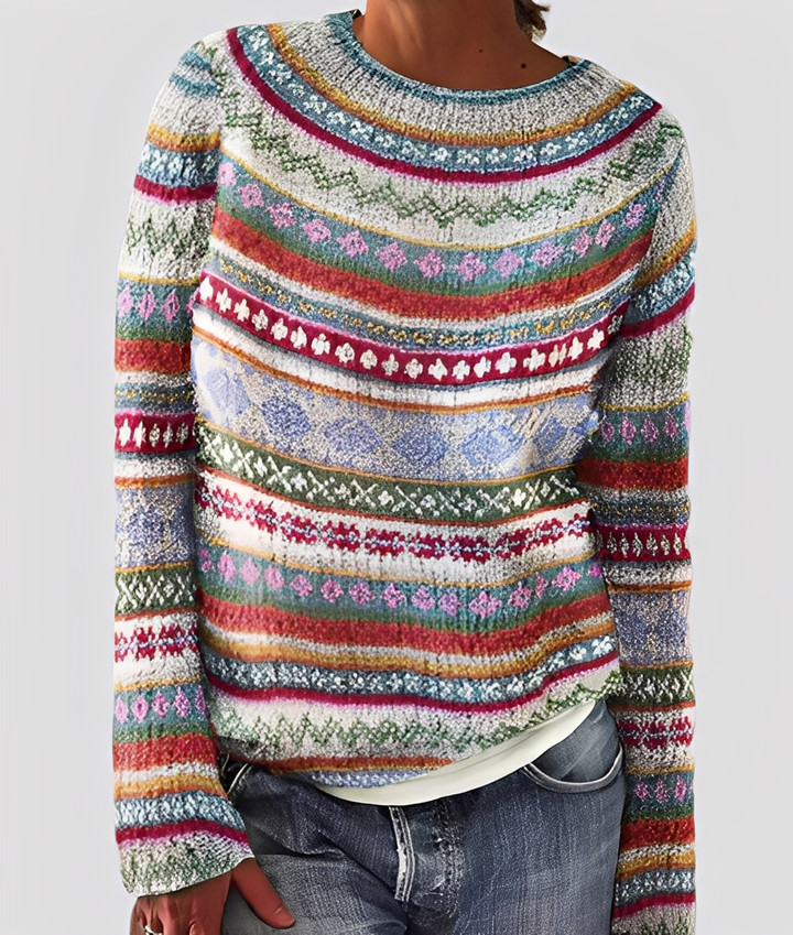 Drune | Damen-Wollpullover, elegant und locker geschnitten