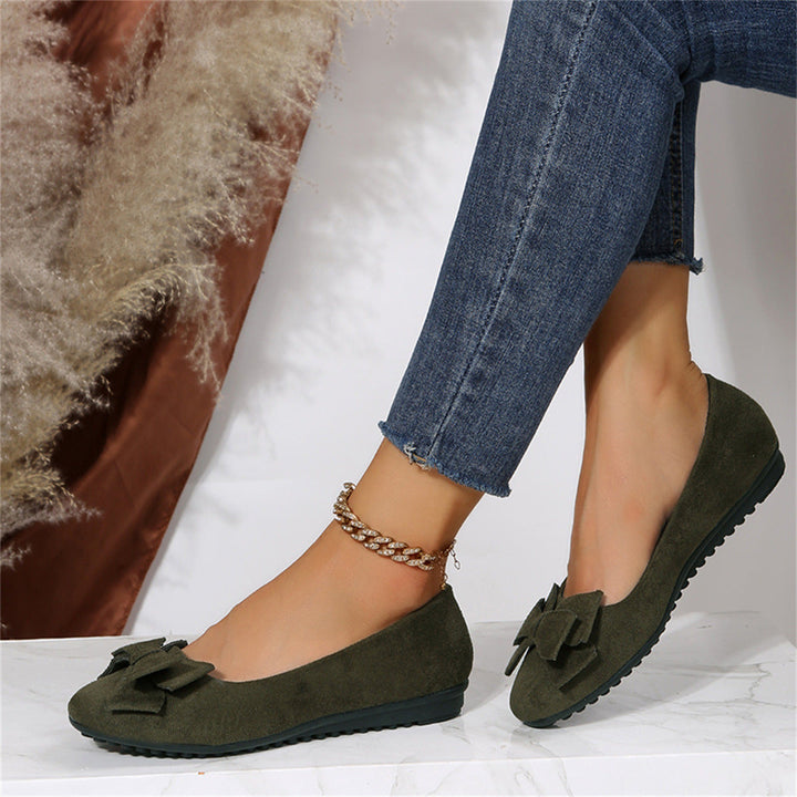 Drune | Orthopädische Flache Schuhe mit Fliege
