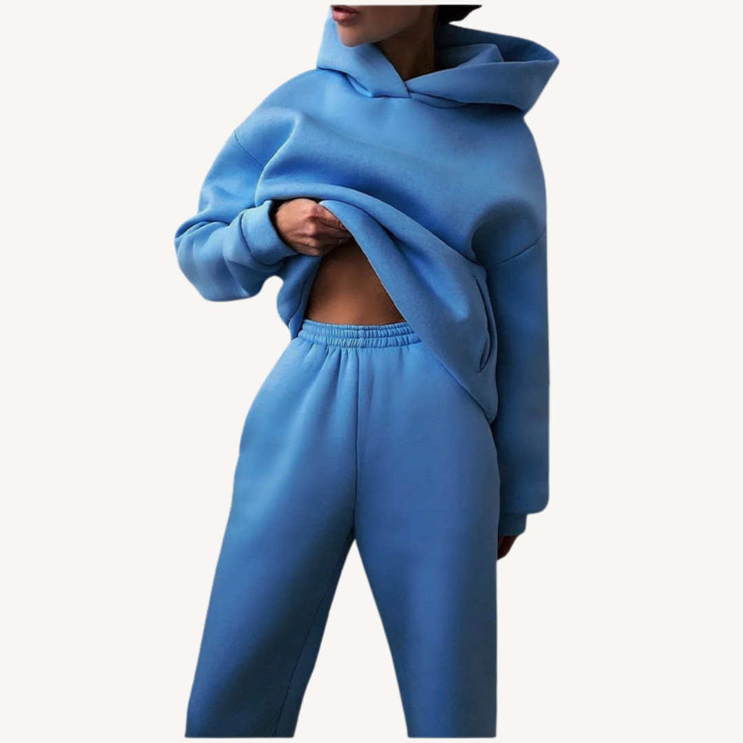 Drune | Damen Hoodie und Jogginghose Set