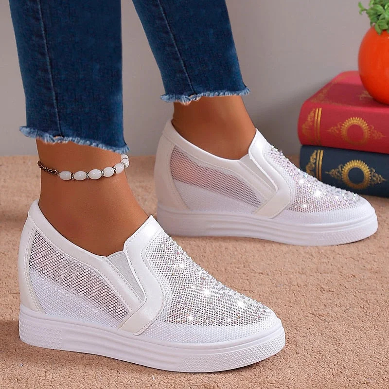 Drune | Mode Crystal Sneakers für Frauen