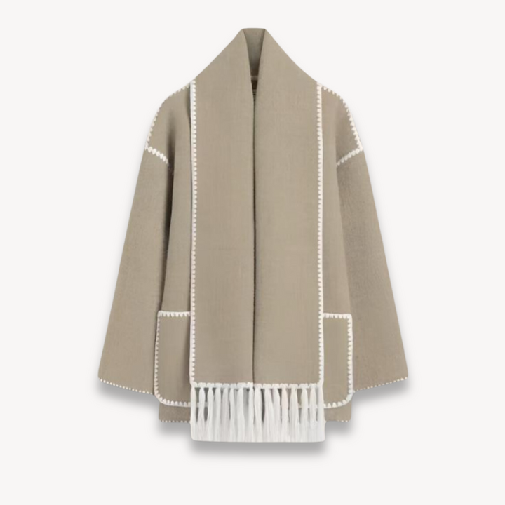 Drune | Damen Übergröße Cape Jacke