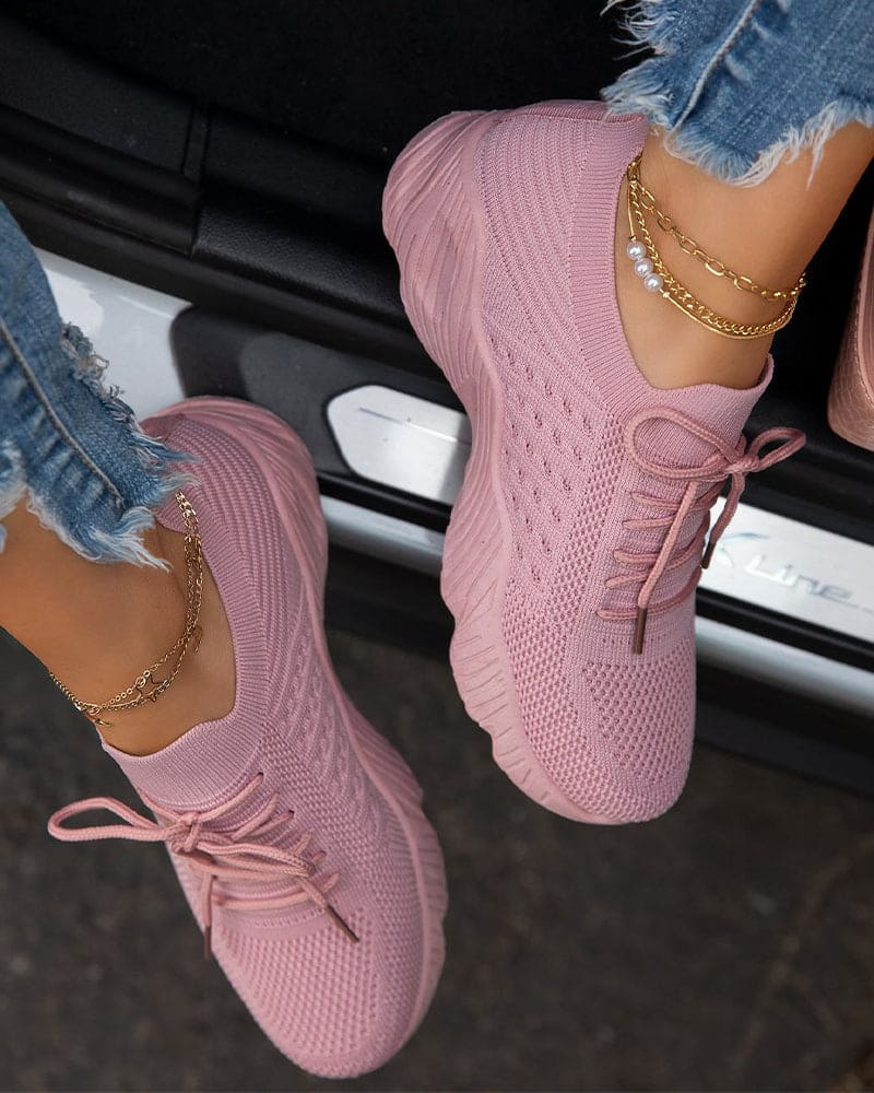 Drune | Bunte Alltägliche Mesh Sneakers
