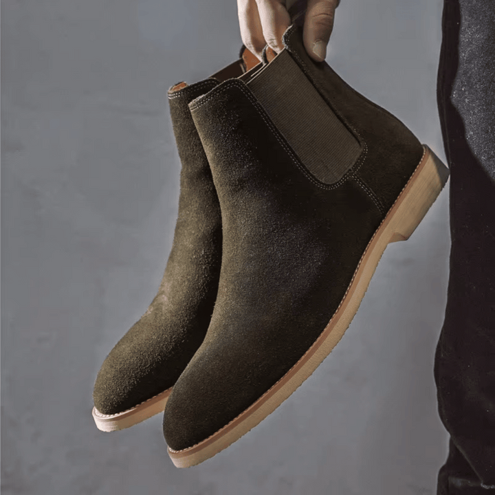 Drune | Chelsea-Stiefel aus Wildleder