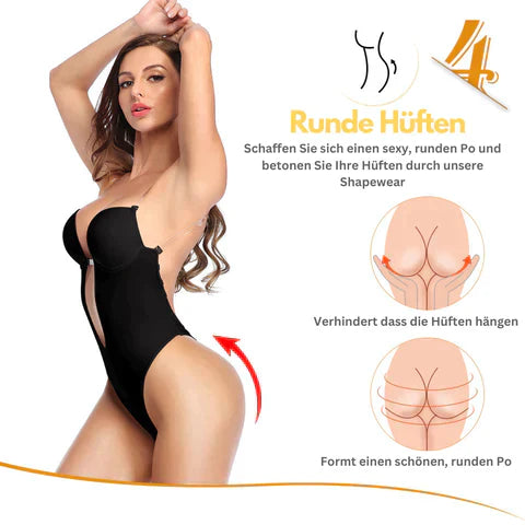 Drune | Rückenfrei Nahtloser Shapewear Bh