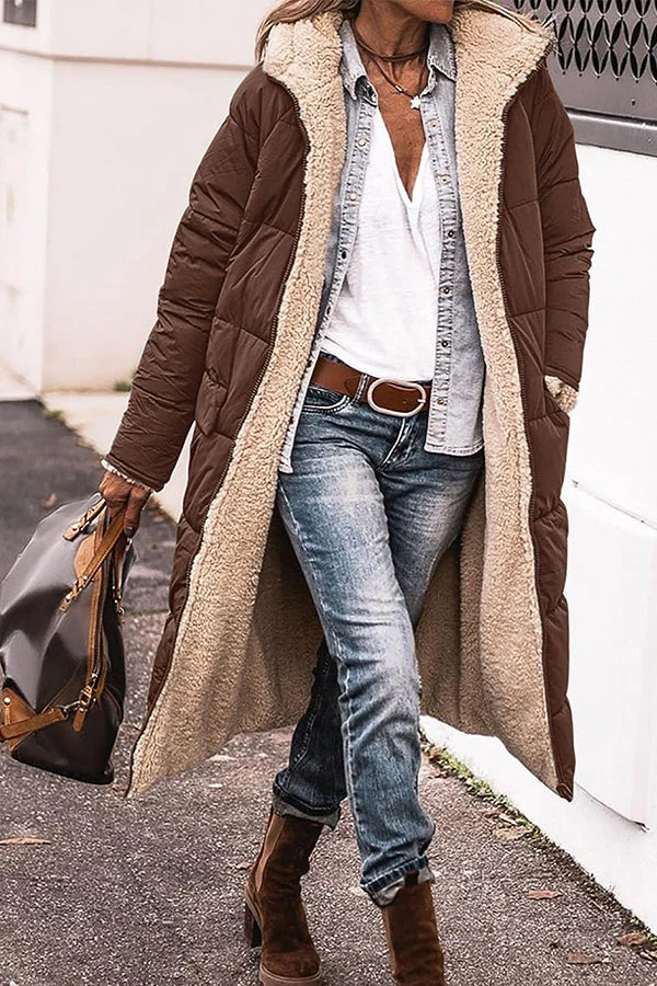 Drune | Trendige Jacke mit Kapuze und Betontem Kragen