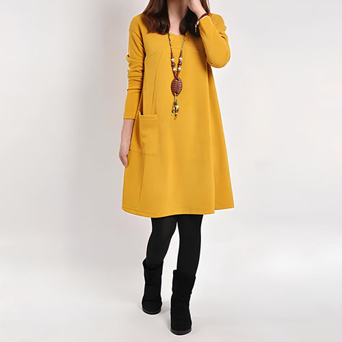 Drune | Aurora Kleid mit Einer Tasche