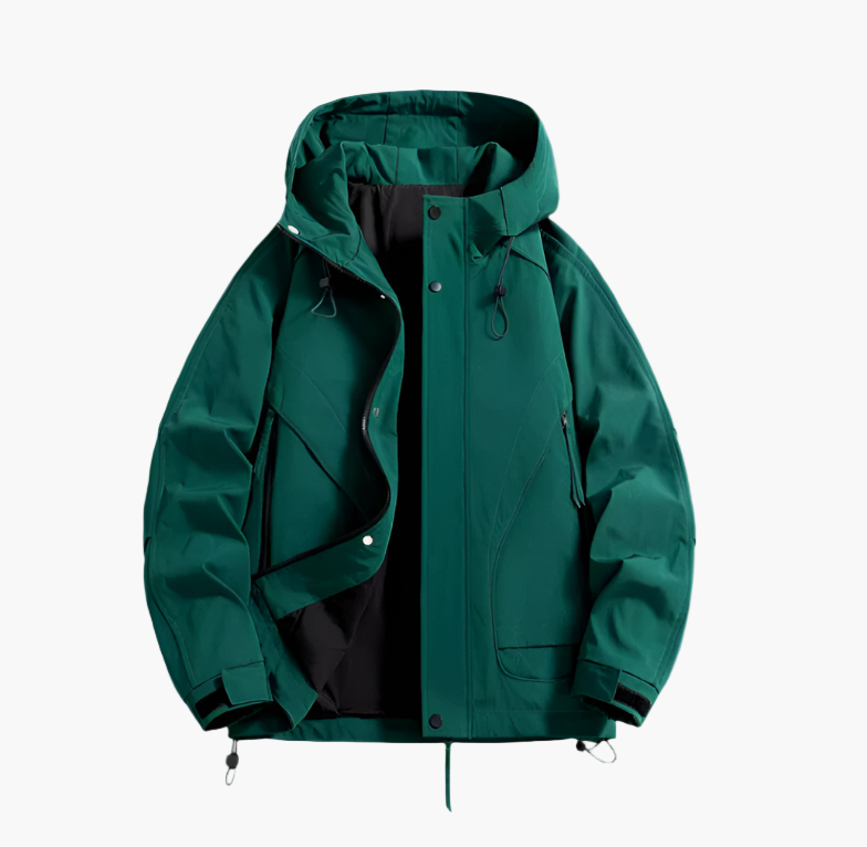 Drune | Outdoor Funktionsjacke - Winddichte Regenjacke für Freizeit und Sport