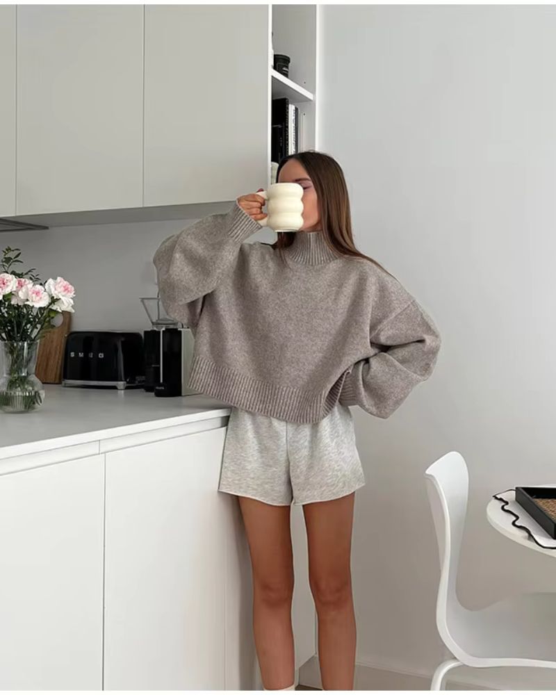 Drune | Gestrickter Wollpullover