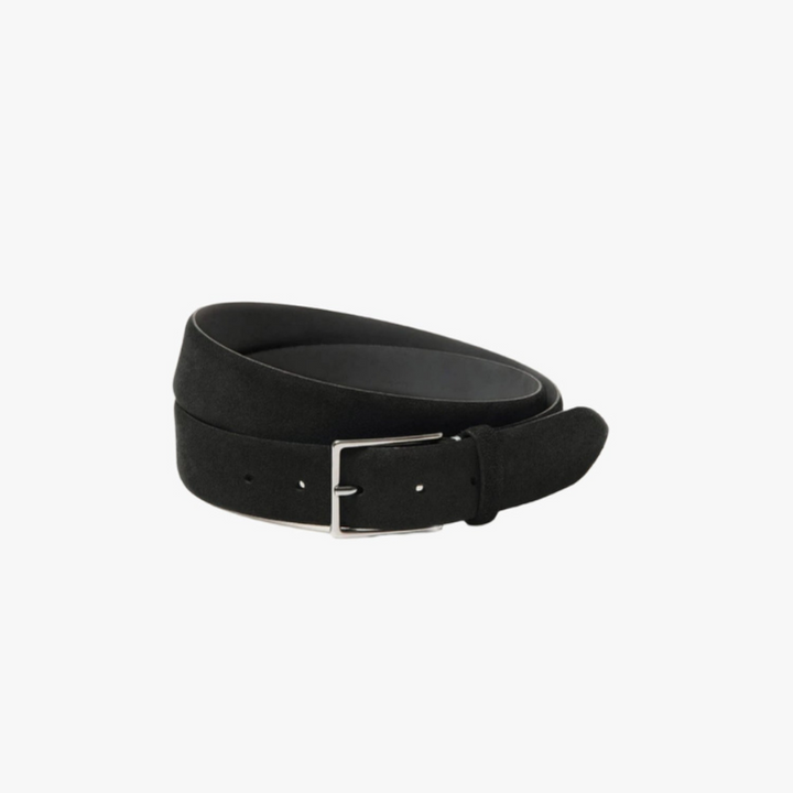Drune | Herren Wildledergürtel Klassischer & Eleganter Wildledergürtel Für Männer