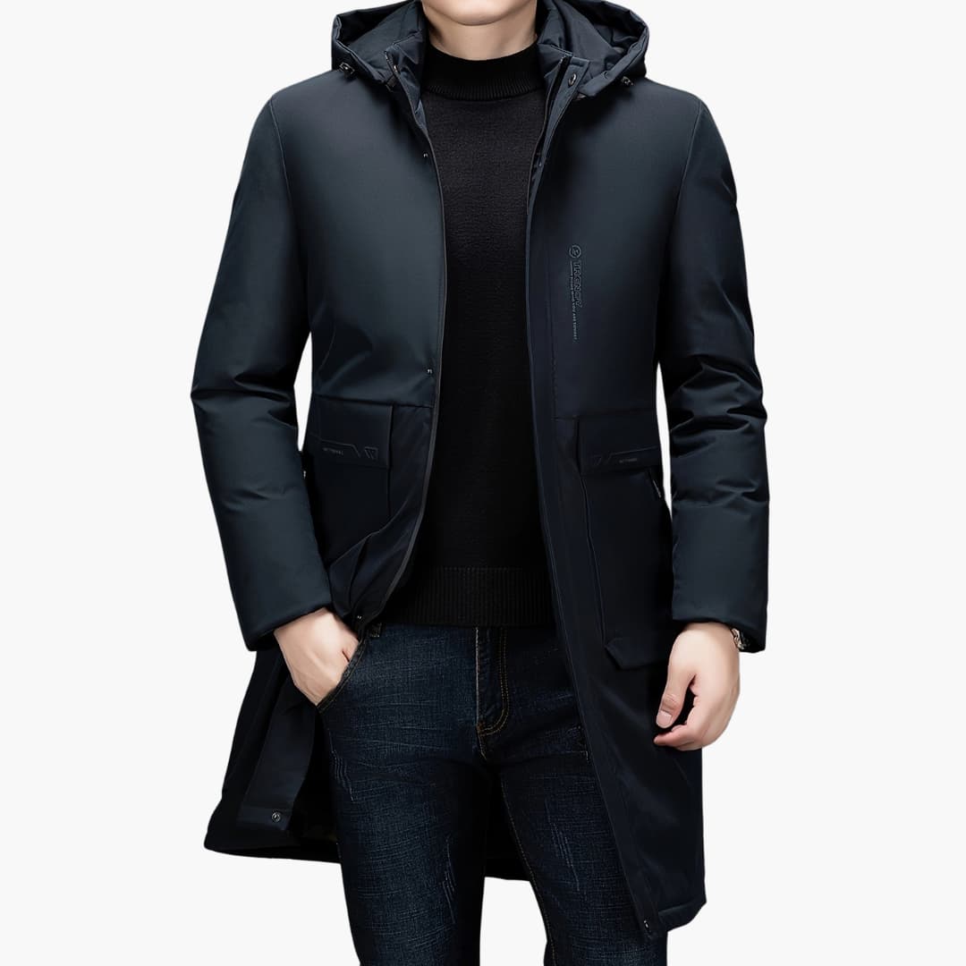 Drune | Stylische Winterjacke mit Kapuze für Herren