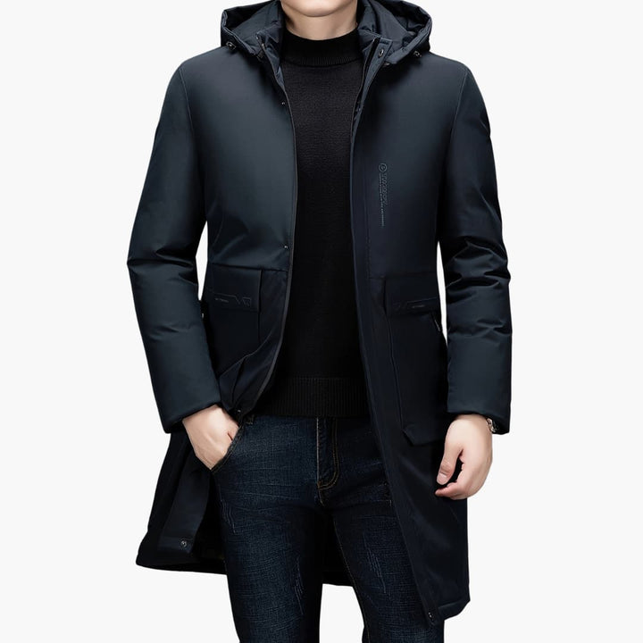 Drune | Stylische Winterjacke mit Kapuze für Herren
