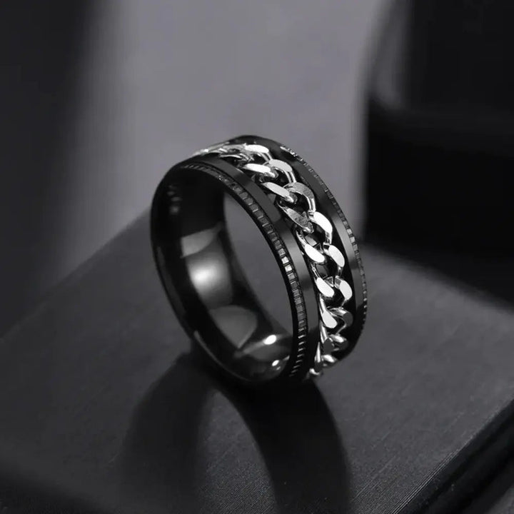 Drune | Drehbarer Spinring Für Herren