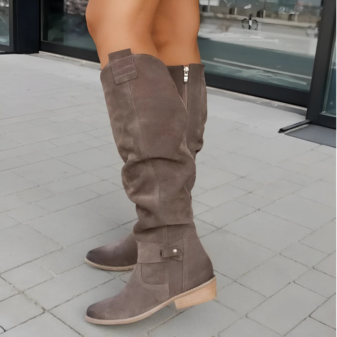 Damenstiefel aus hochwertigem Material