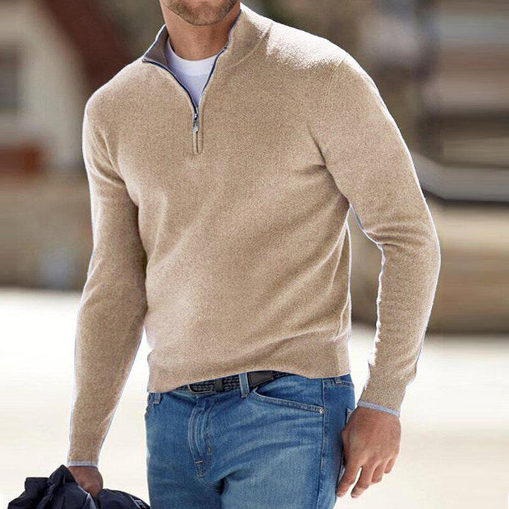 Drune | Premium-Pullover mit Reißverschluss
