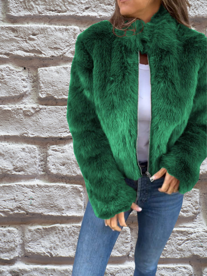 Drune | Luxus Damen-Felljacke