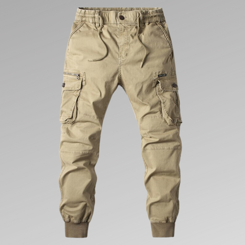 Drune | Robuste Cargohose mit elastischem Bund