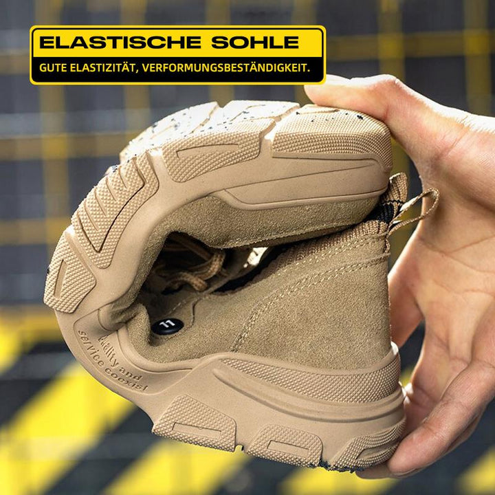 Leicht Stahlkappe Schuhe Berufsschuhe Sportlich Atmungsaktiv Schutzschuhe Drune