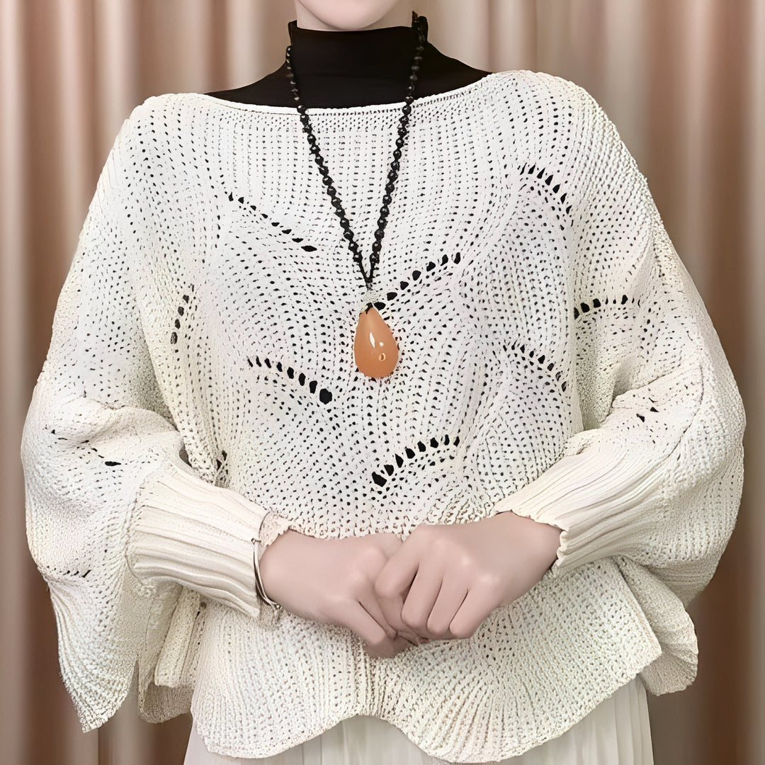 Drune | Damen-Thermopullover mit weiten Ärmeln