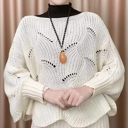 Drune | Damen-Thermopullover mit weiten Ärmeln