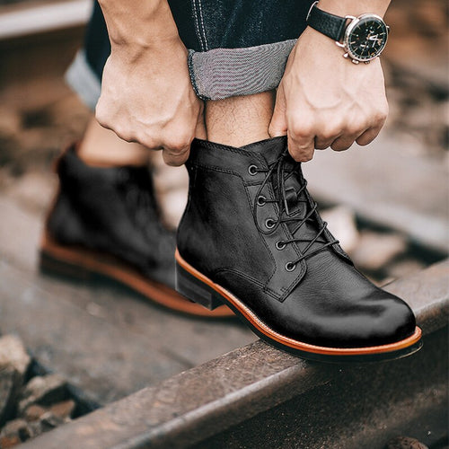 Drune | Bequeme Leder Herrenschuhe