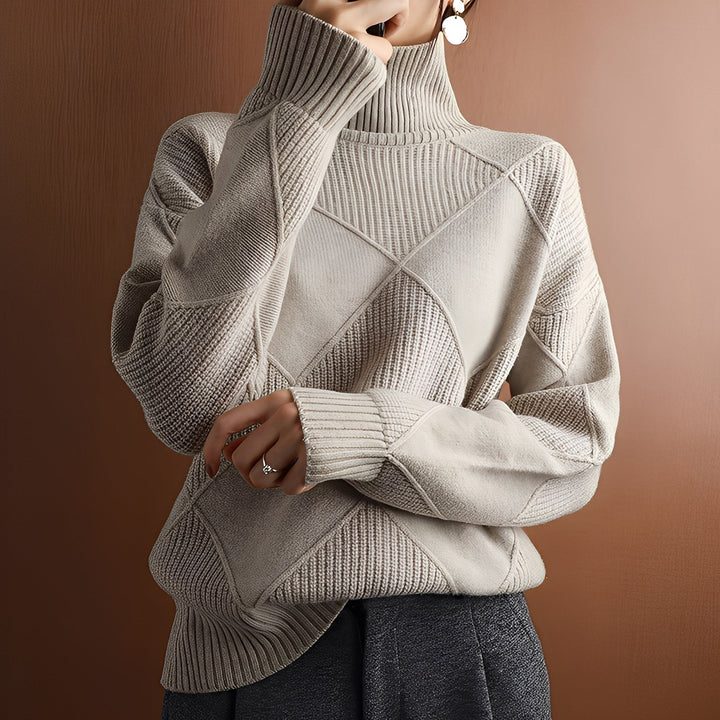 Drune | Gemütlicher Damen-Rollkragenpullover