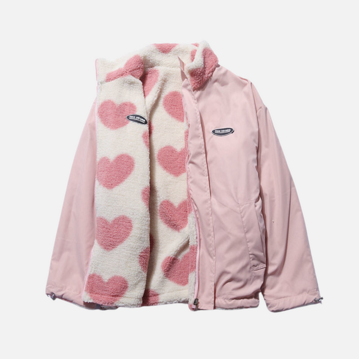 Drune | Damen Winter Puffer Jacke - Reißverschluss