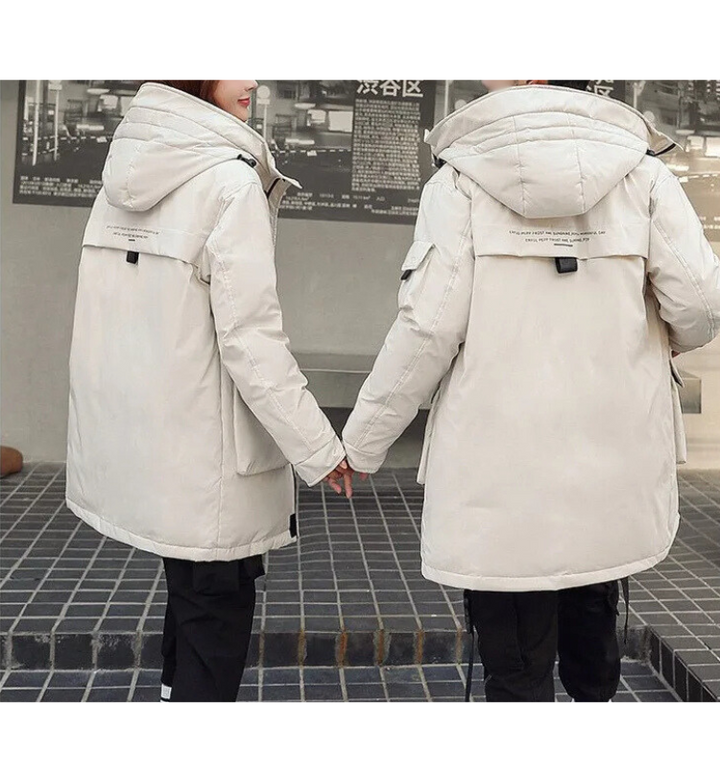 Drune | delige winterparka set - isolierte Jacke mit Kapuze für Damen