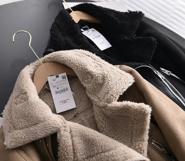 Drune | Wildleder Winterjacke Warm & Stilvoll