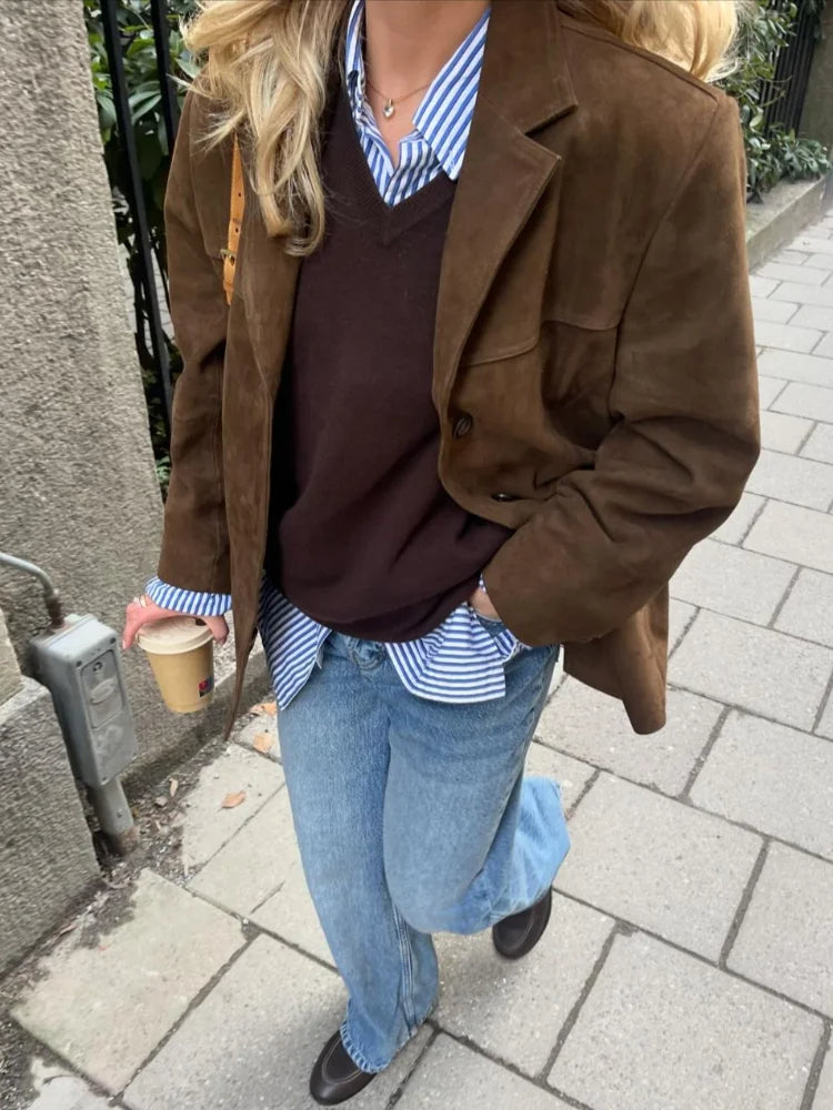 Drune | Classic blazer jacket with buttons