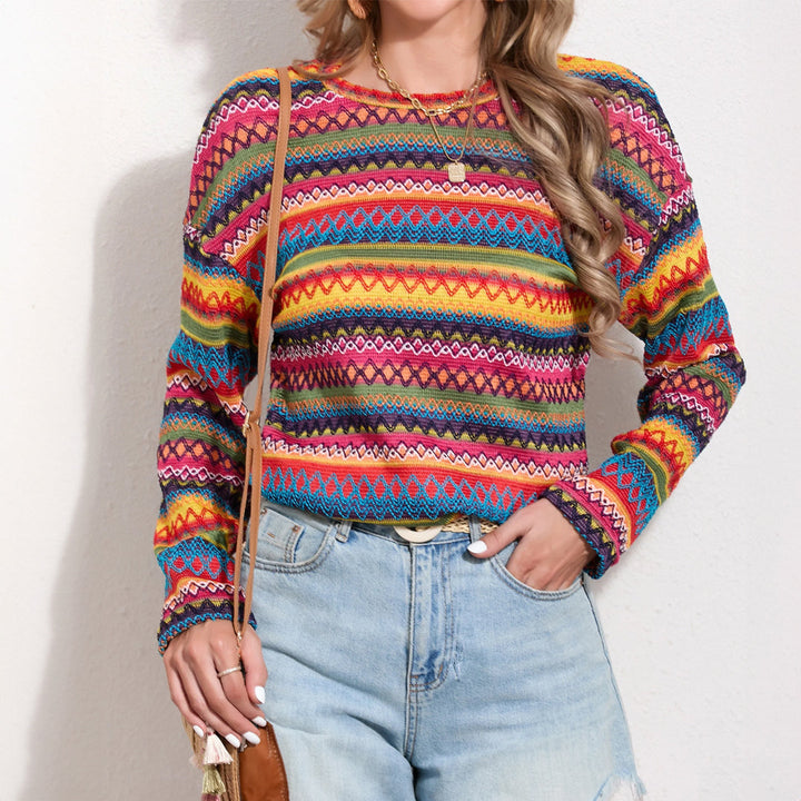 Drune | Retro-Herbstpullover