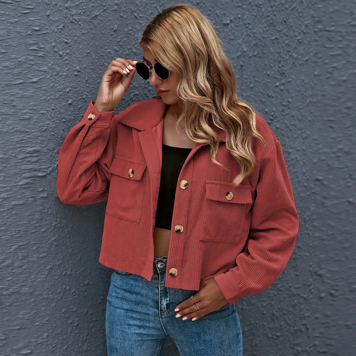 Drune | Modische Cordjacke