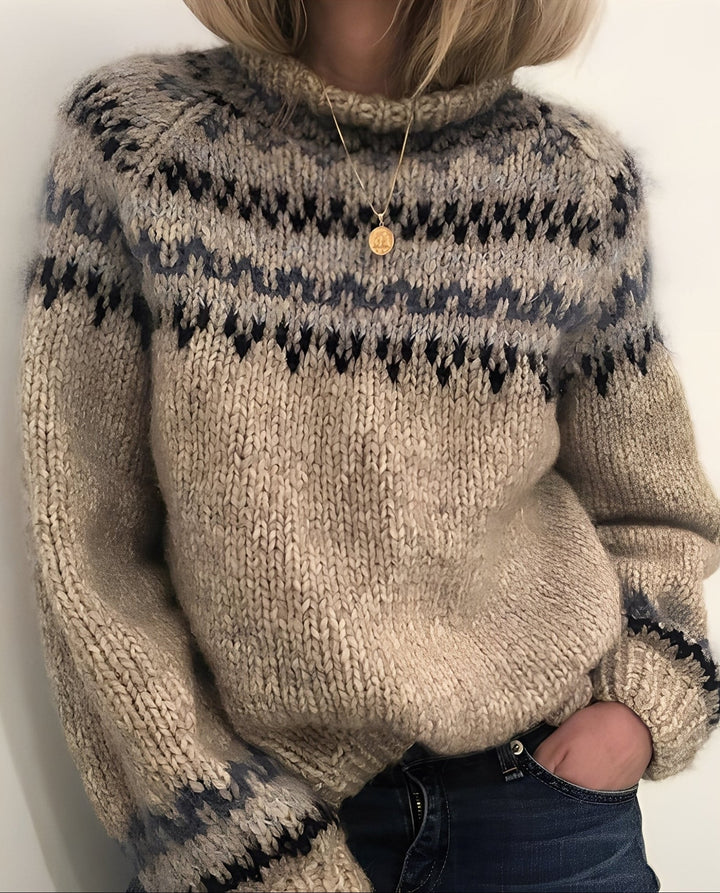 Drune | Damenpullover mit grobem Strick