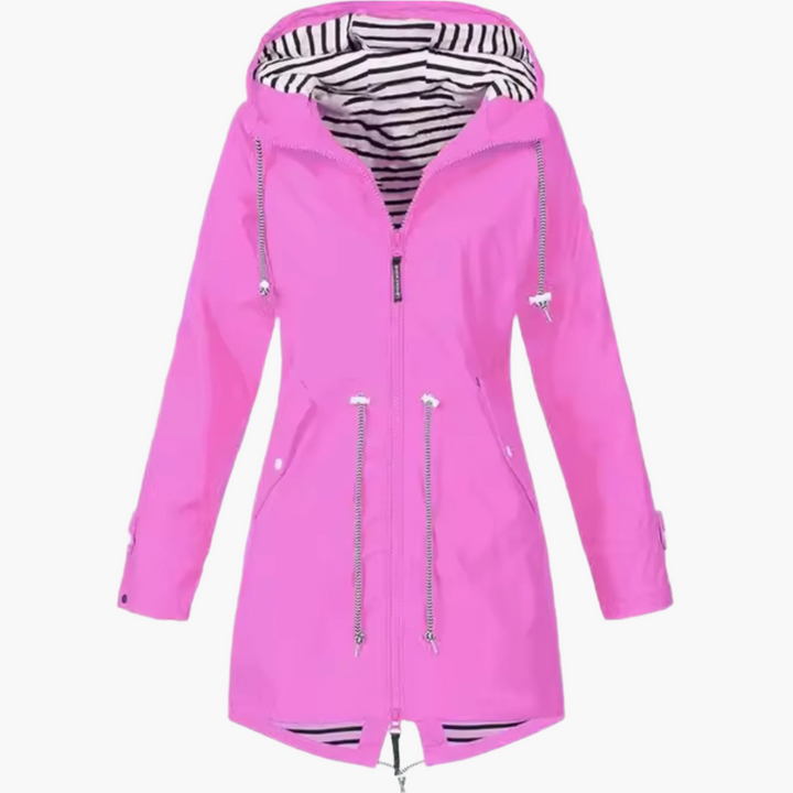 Drune | Regenjacke Outdoor Windbreaker mit Kapuze - Wasserdichte Übergangsjacke für Freizeit & Reisen