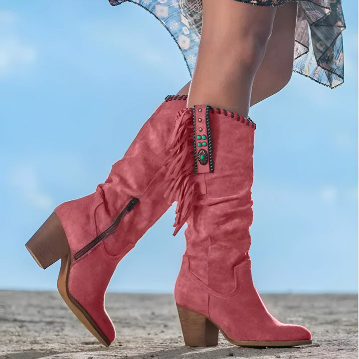 Drune | Cowboy-Stiefel aus echtem