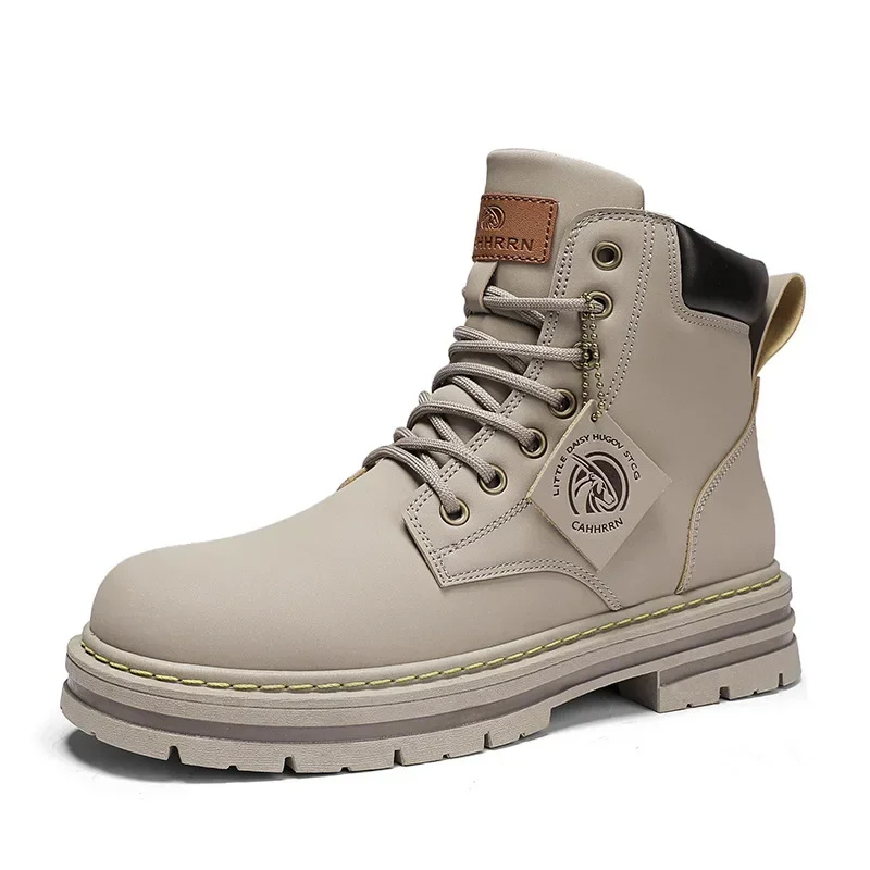 Drune | Outdoor Herrenschuhe Stiefel Mit Rutschfester Sohle Und Schnürung