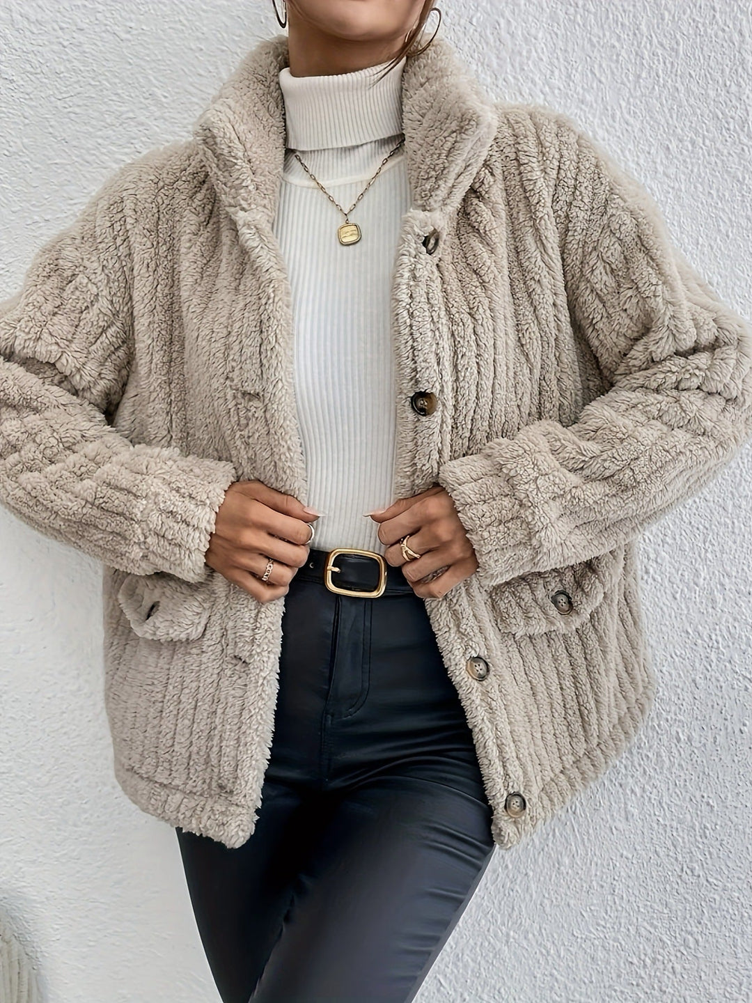 Drune | Weiche Teddyjacke