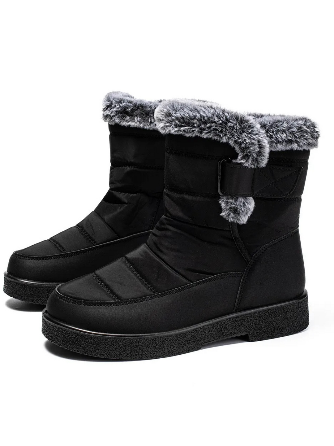 Drune | Wasserdichte Winterstiefel Damen - Mittel-Schenkel