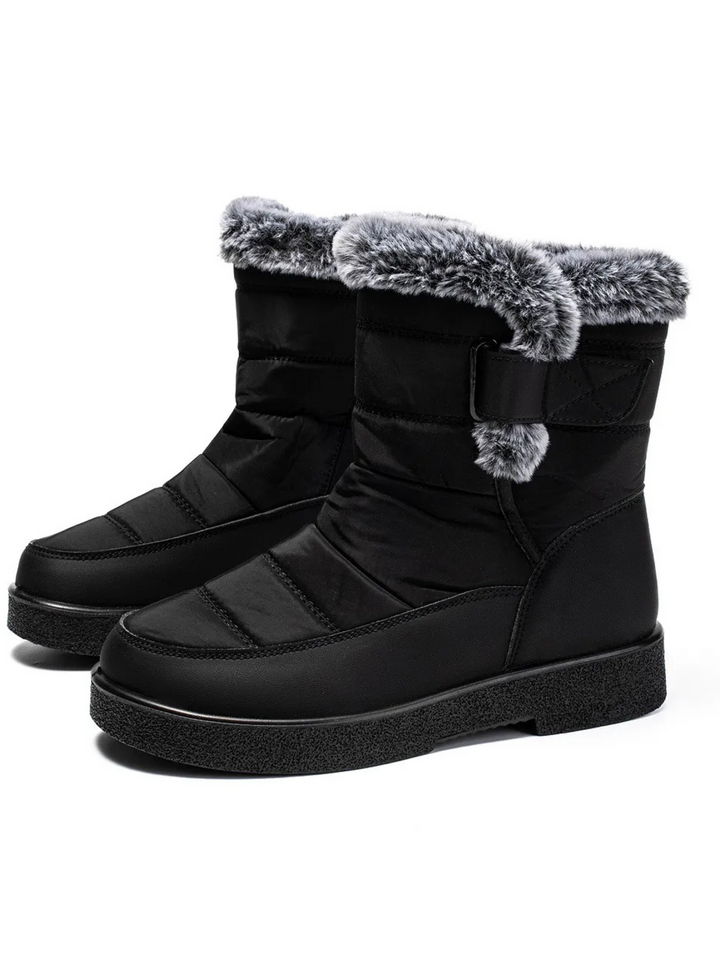 Drune | Wasserdichte Winterstiefel Damen - Mittel-Schenkel