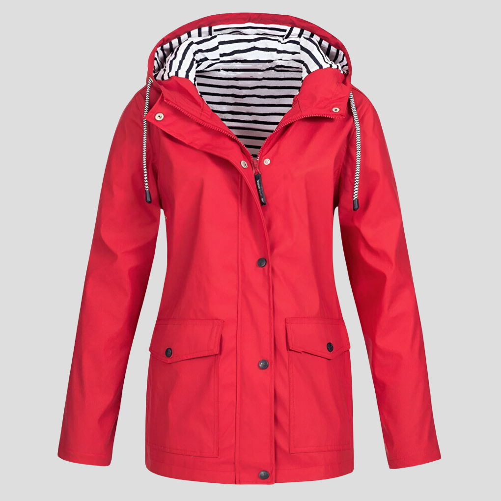 Drune | Wasserdichte und winddichte Kapuzenjacke für Damen