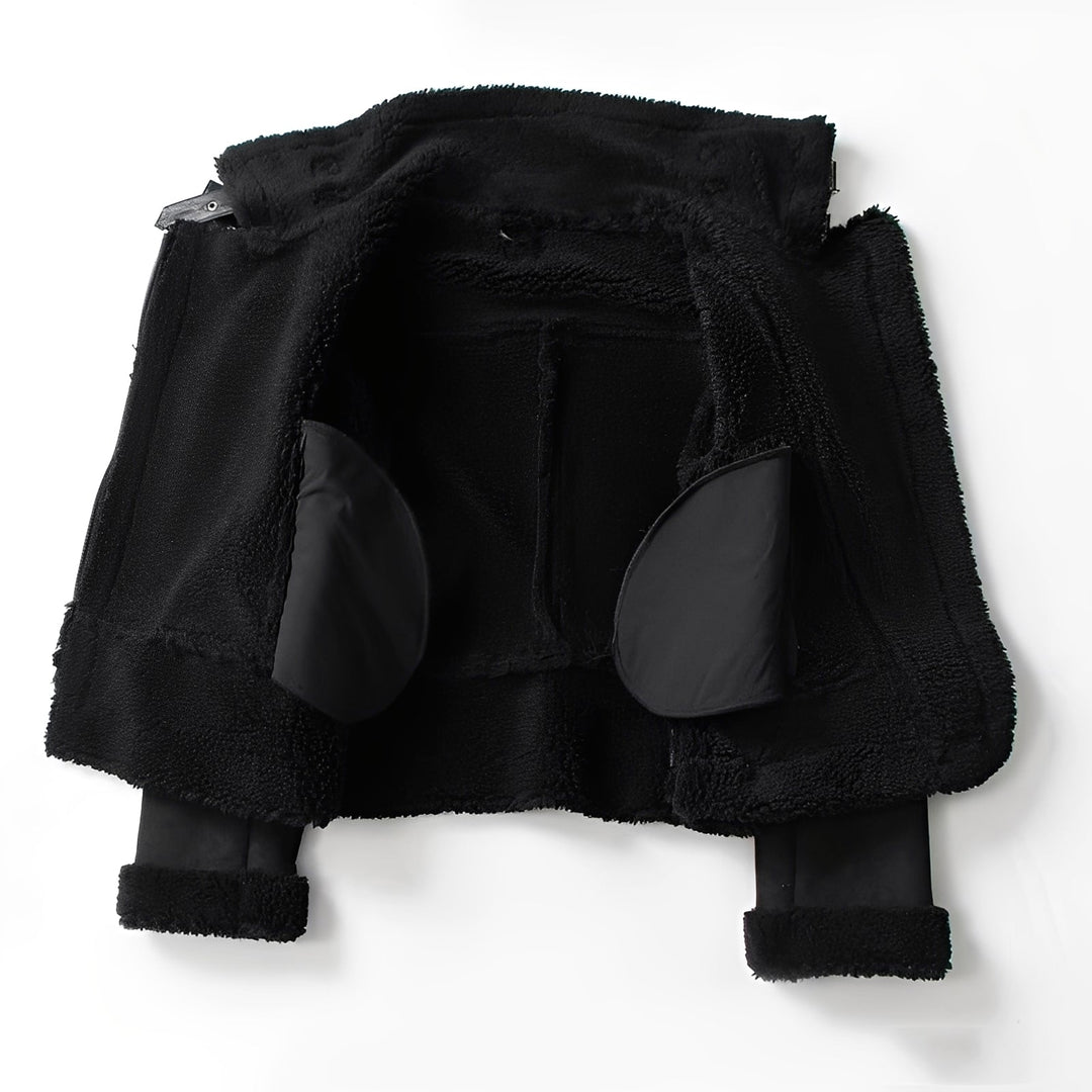 Drune | Warme, weiche Lederjacke für Frauen