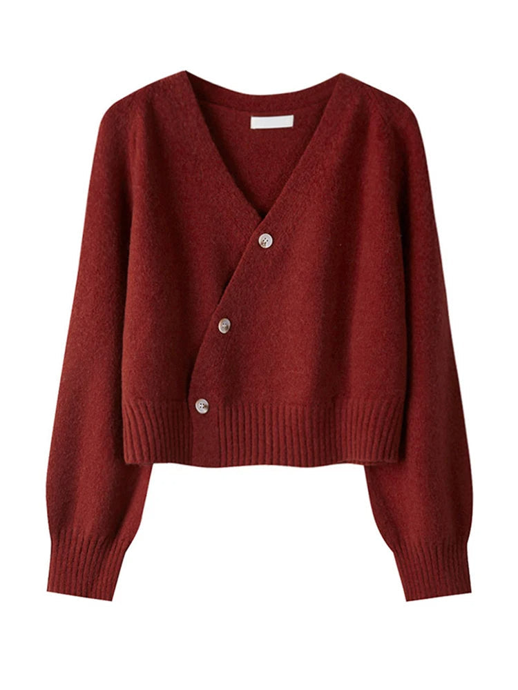 Drune | Gemütlicher Cardigan Pullover Weich und Warm