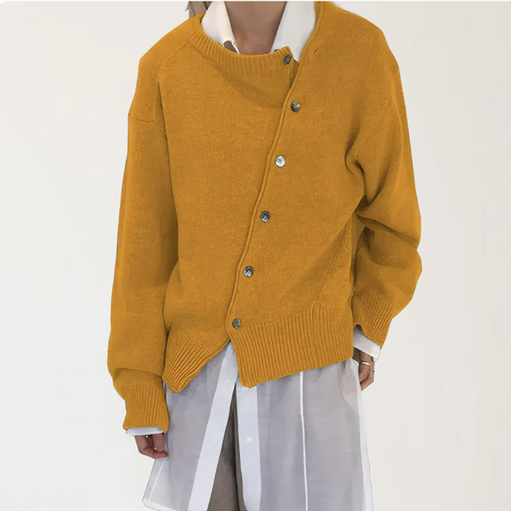 Drune | Wickeljacke mit Verspielten Knopfdetails